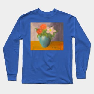 Blue Vase Long Sleeve T-Shirt